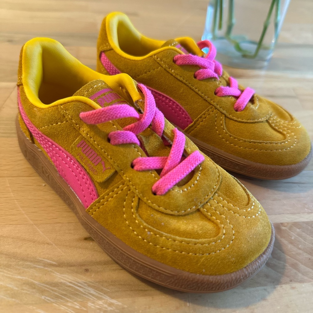 Puma Kids Sneakers - Yellow and Pink